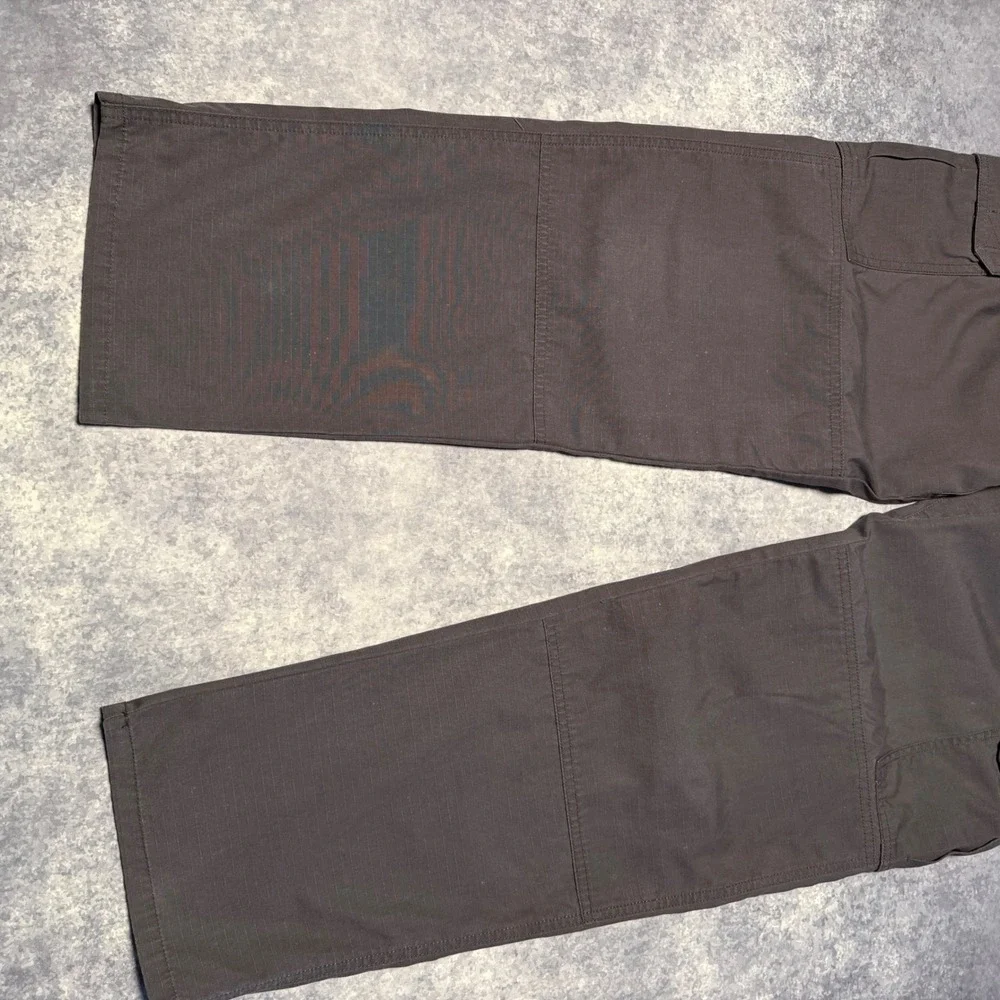 5.11 Tactical Series Mens Ripstop Cargo Pants Gray 36x34 Utility Workwear Gorp